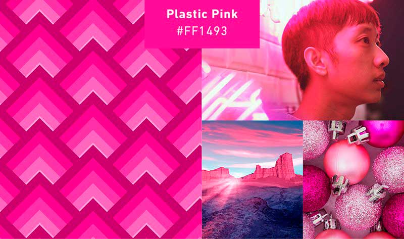 Tendencias color Shutterstock plastic pink