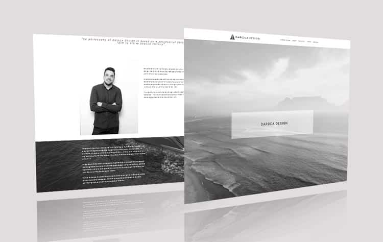 Página web Daroca Design