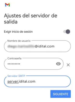 Correo Android 7