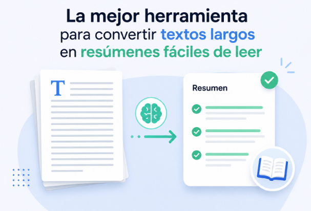 la mejor herramienta para resumir textos