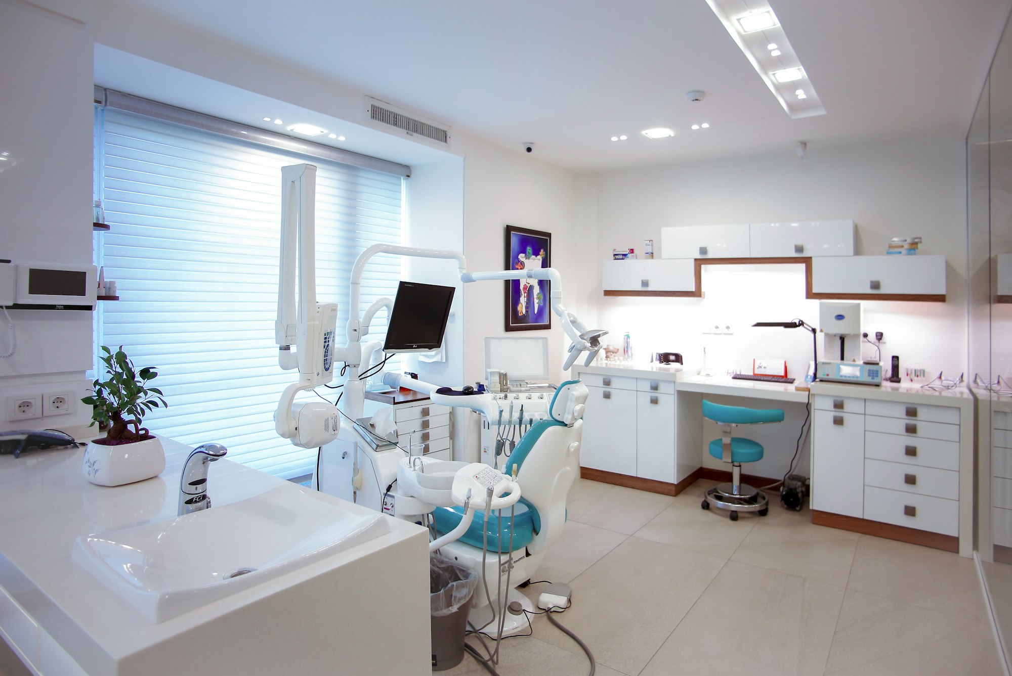 Gabinete de una clínica dental moderna