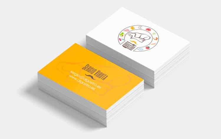 Imagen mockup integrado del logotipo de Digastro