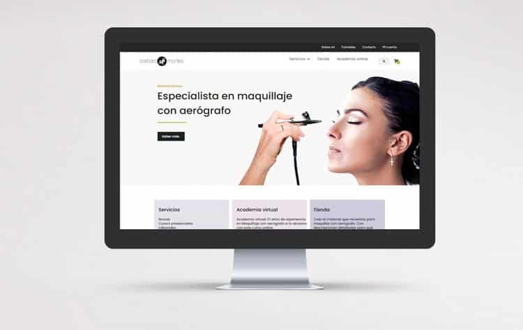 Imagen de la web de Barbara Montes