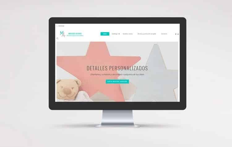 Imagen de la web de Mercedes Alfonso